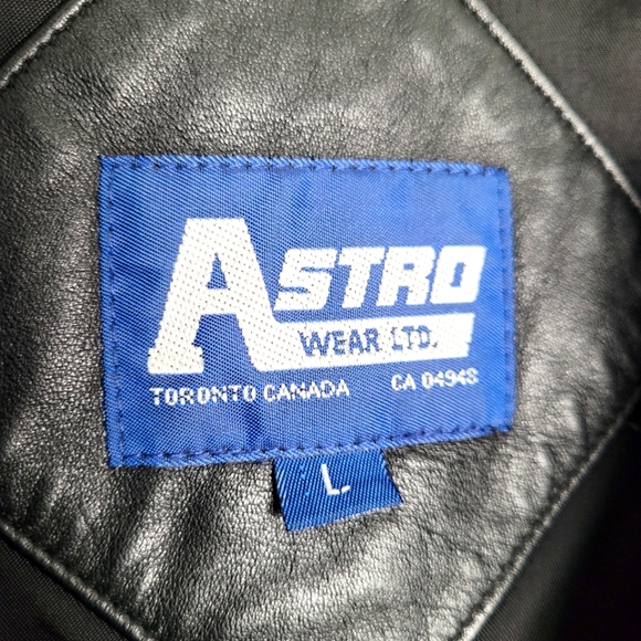 ⭐️Vintage Astro GM Leather Jacket⭐️ - Picture 4 of 5